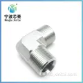 Carbon -Stahl -Adapter Elbow NPT